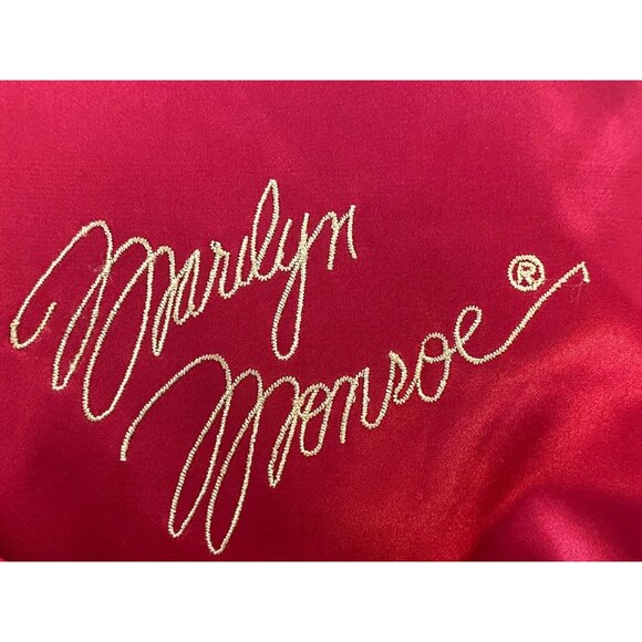 Vintage Marilyn Monroe By Warners 100% Silk Red Robe Pajama Women's‎ Medium NWOT - Picture 6 of 16
